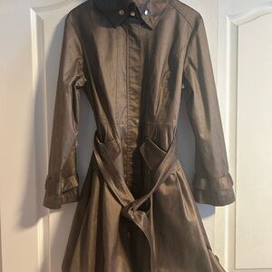 Simon Chang Brown Trench Coat